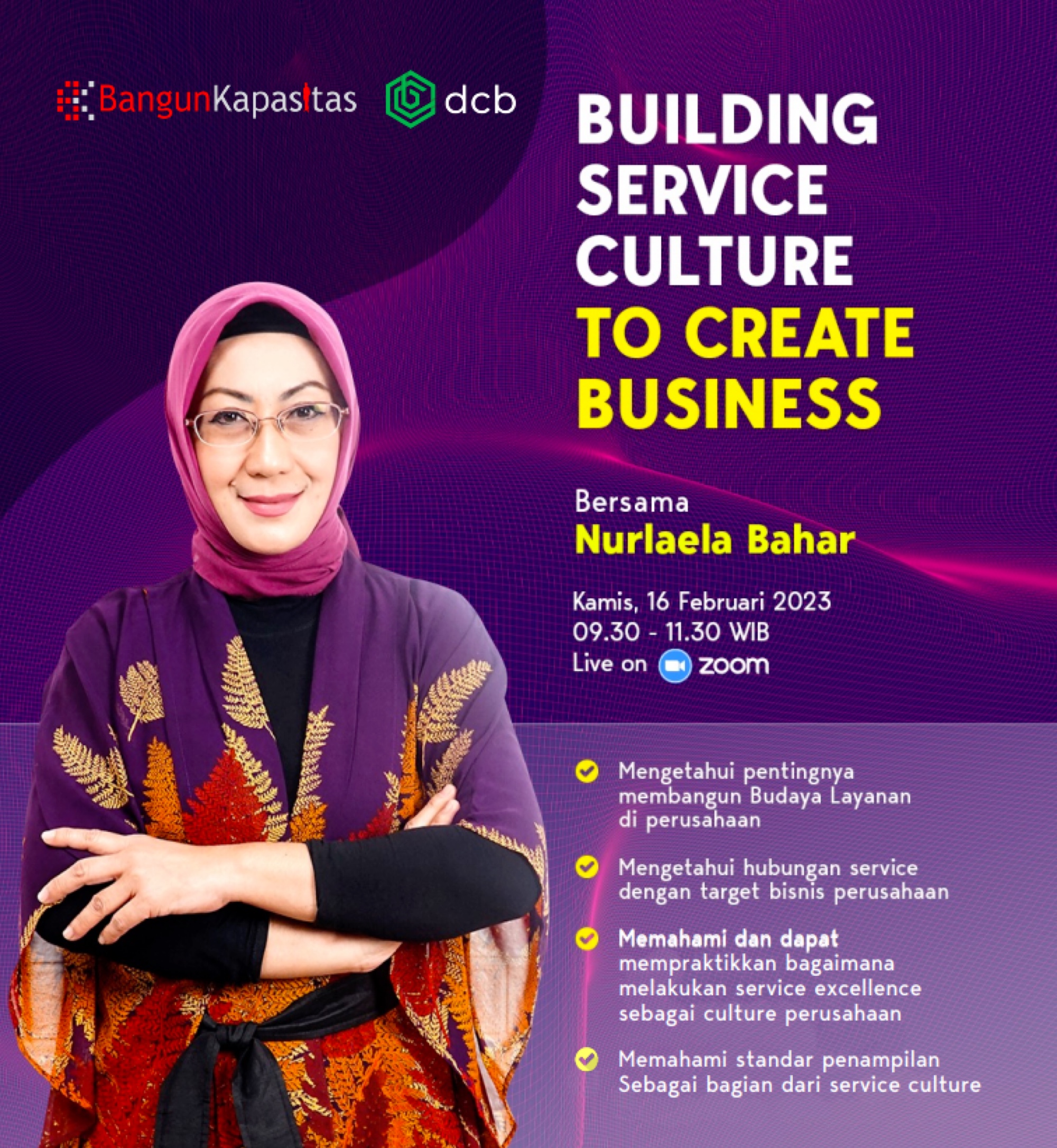 Poster Sharing Session - Building Service Culture to Create Business-Thank Yout